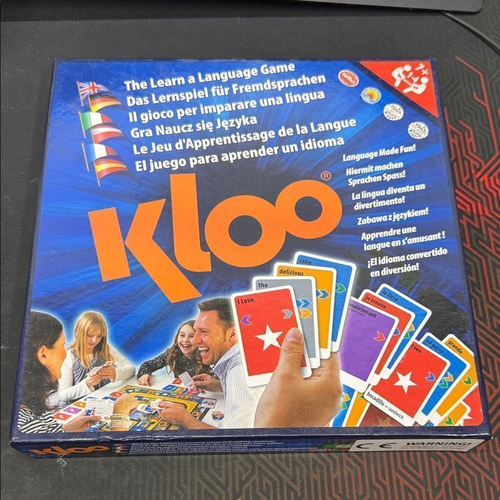 Kloo Language Learning Card Game